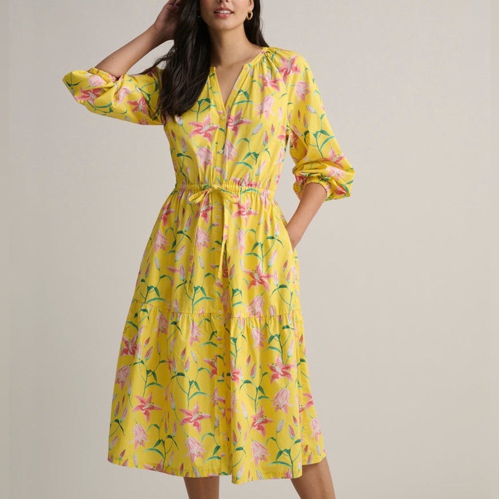 UNTUCKit Sunny Floral Midi Dress